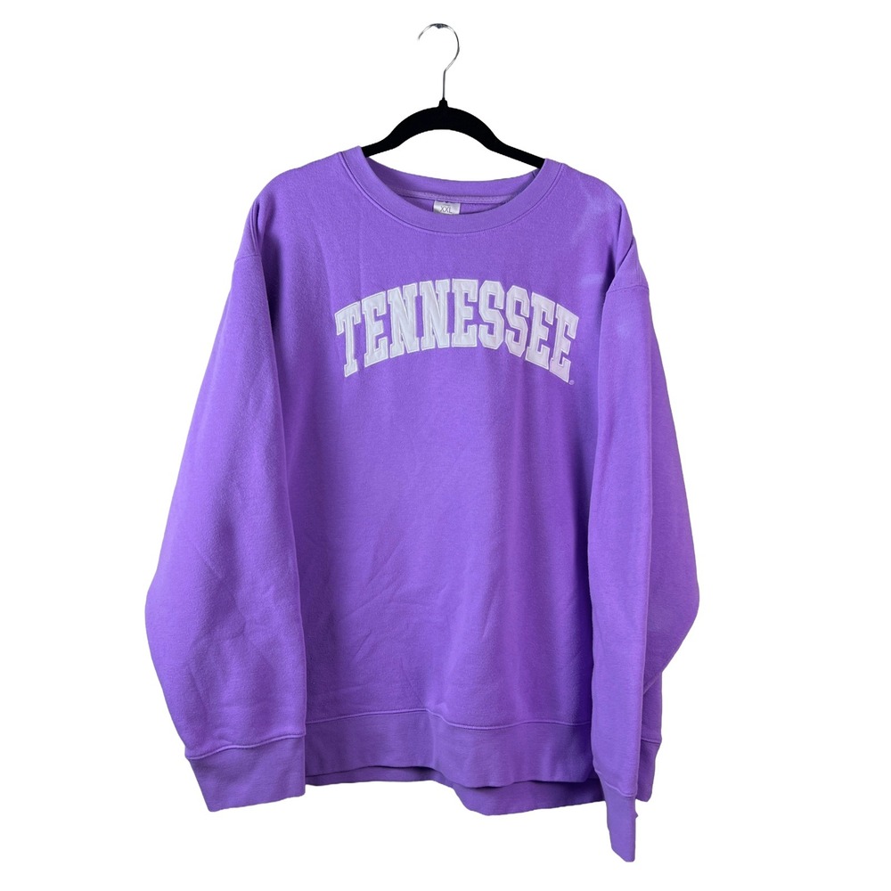 ZooZatz Tennessee Volunteers Sweatshirt Women's XXL Purple Blokecore